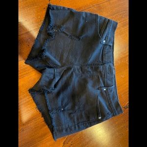 RTA Revolve Distressed Jean Shorts